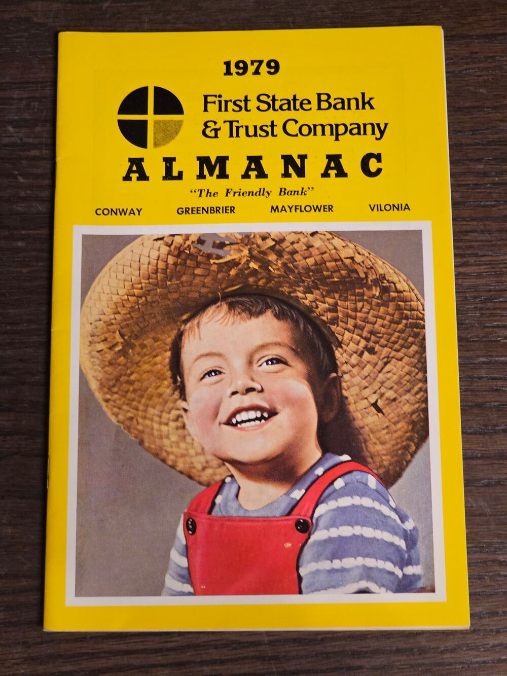 VTG 1980 First State Bank Almanac Conway Greenbrier Mayflower Vilonia Arkansas